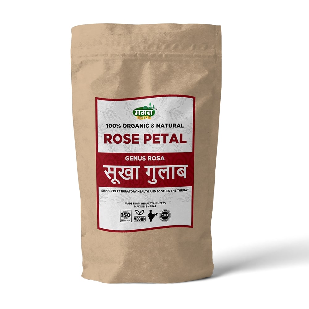 Dry Rose Petals | Gulab Patti | Sun-Dried | Herbal Tea | Rich In Vit – C | For Beautiful Hair & Skin